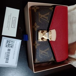 Louis Vuitton cerise pallas compact wallet